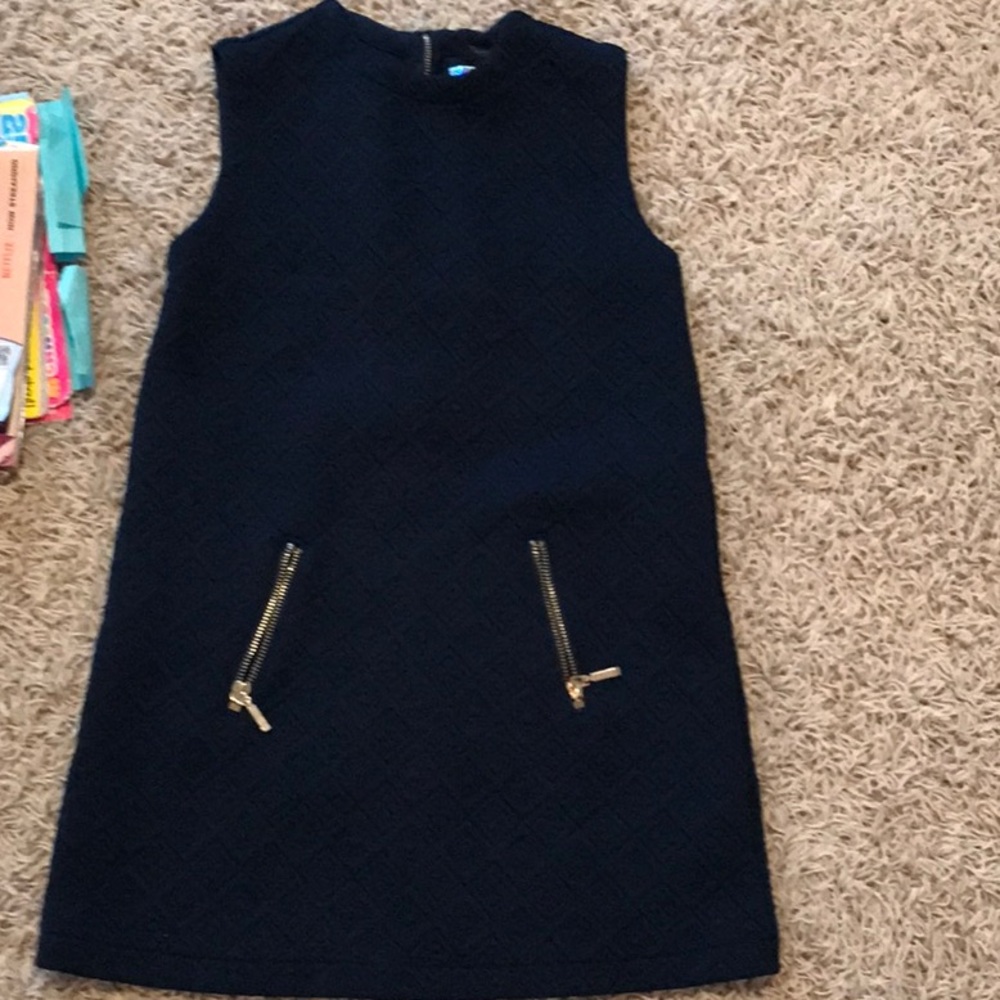 Navy blue dress